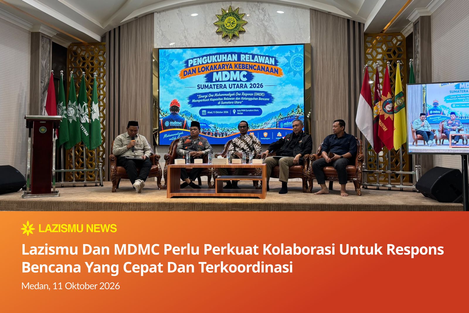 Lazismu dan MDMC Perlu Perkuat Kolaborasi untuk Respons Bencana yang Cepat dan Terkoordinasi