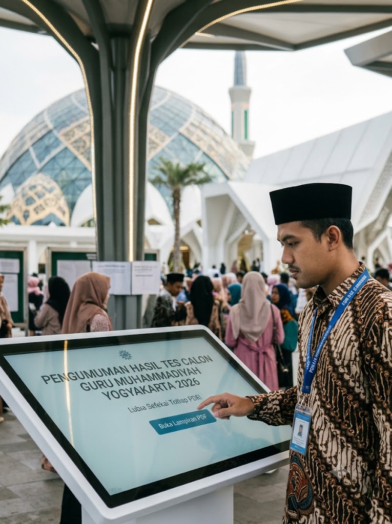 Pengumuman Hasil Tes Penjajagan Calon Guru dan Pegawai Tidak Tetap Sekolah/Madrasah Muhammadiyah Kota Yogyakarta