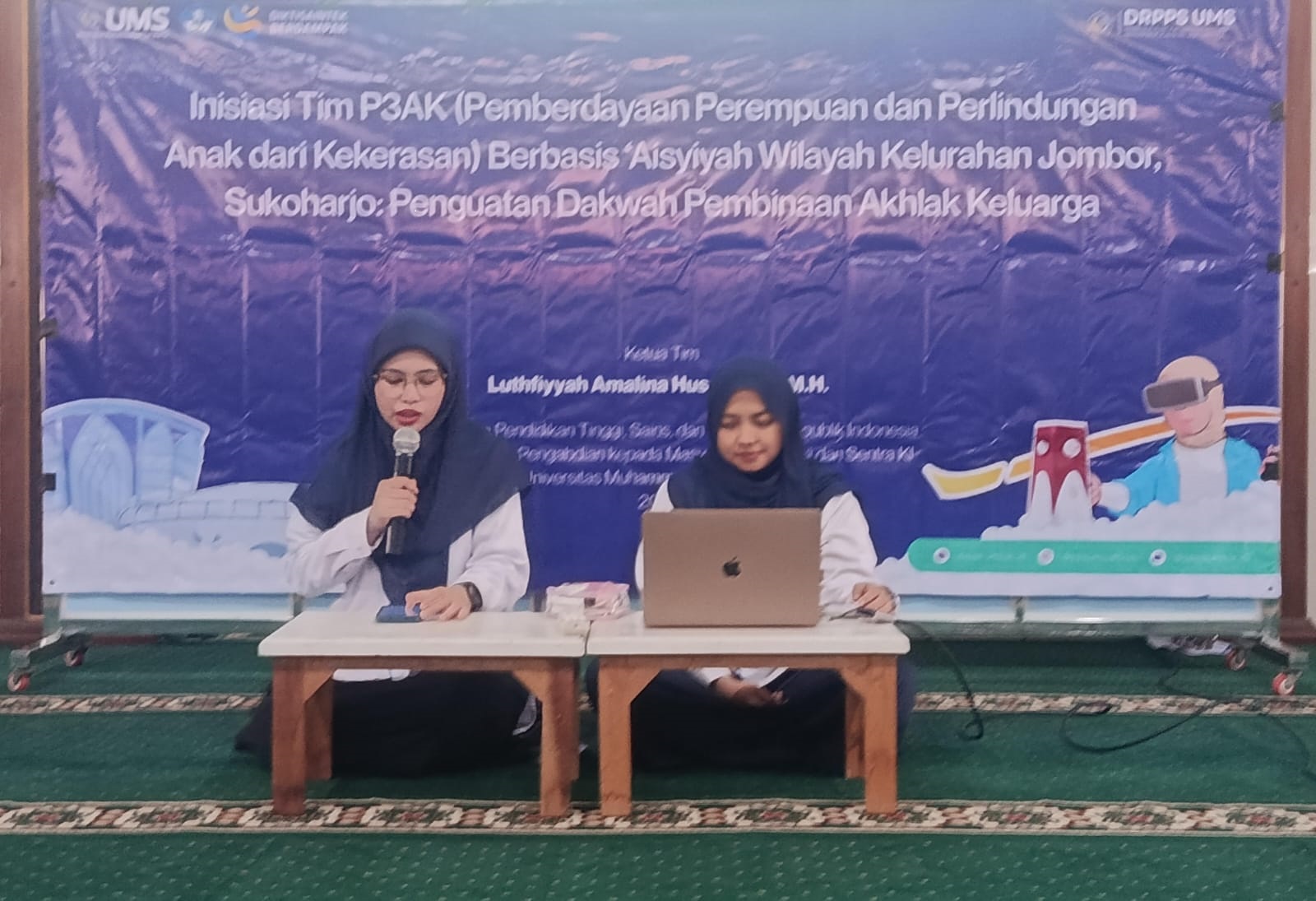 Tim P2M UMS Gelar Pengajian Tematik “Merawat Sakinah”: Gandeng ‘Aisyiyah Jombor Inisiasi Tim Perlindungan Perempuan dan Anak dari Kekerasan (P3AK)