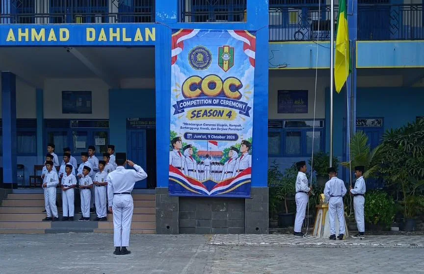 PR IPM Gelar COC Season 4, 200 Petugas Upacara dari 20 Kelas Unjuk Kebolehan di SMPM 12 Paciran