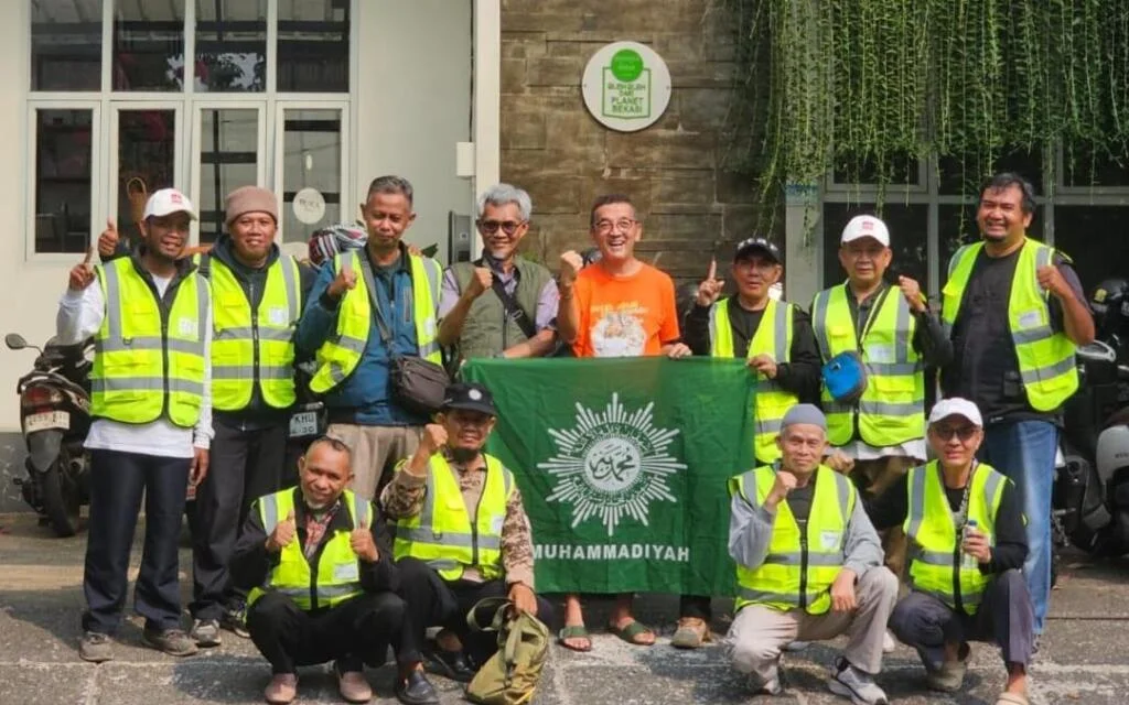 BikersMU Kota Bekasi Gelar Touring Silaturahmi, Sambangi PDM dan Tiga PCM