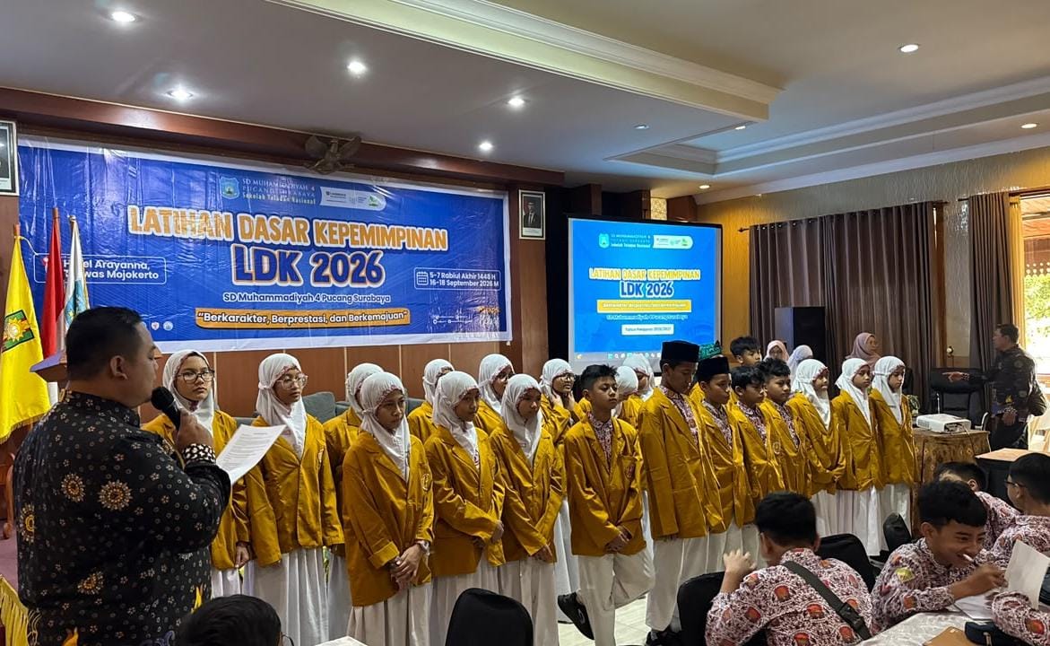 Alhamdulillah Sah! Pengurus IPM Kids SD Mudipat periode 2026-2027 Resmi Dilantik
