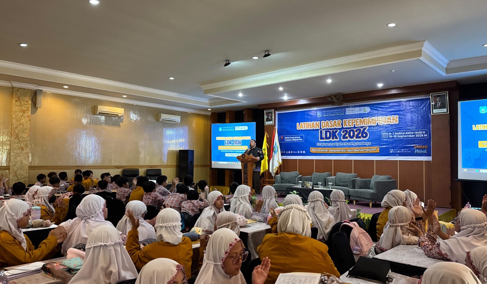 LDK 2026 SD Muhammadiyah 4 Surabaya: Digembleng di Trawas Demi Cetak Pemimpin Tangguh