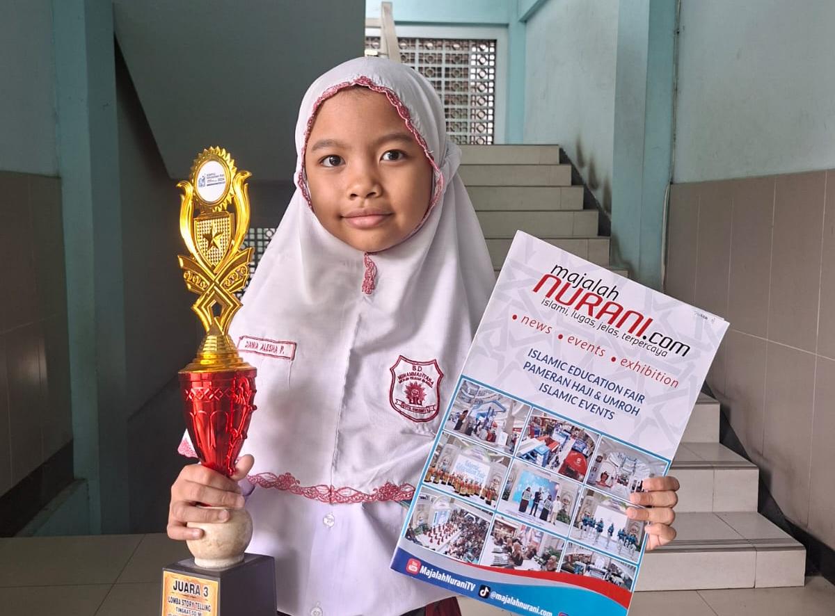 Membanggakan! Dania Juara 3  Lomba Story Telling