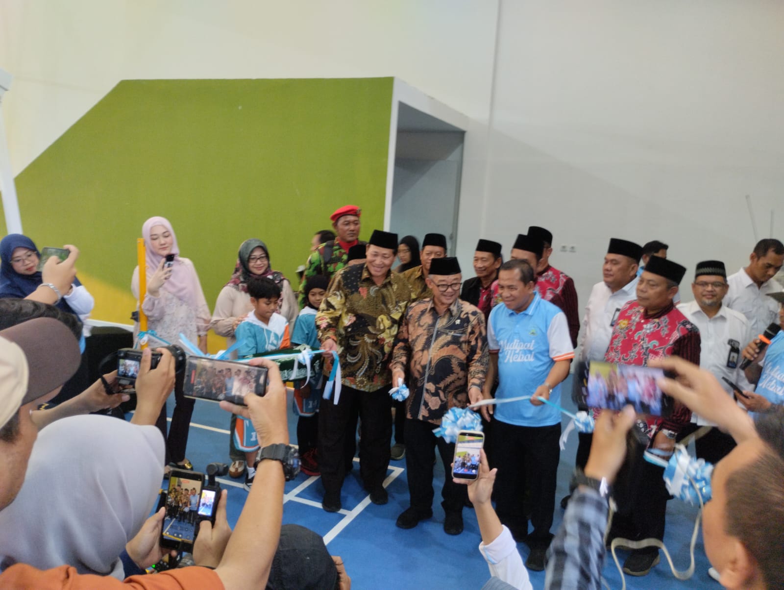 Menteri Abdul Mu’ti Resmikan Mudipat Sport Center, Sebut Mudipat Memang Pantas SD Model Nasional