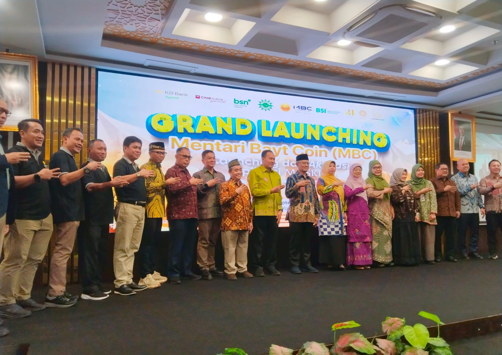 Jajaran Rektor Muhammadiyah Gawangi Investasi Emas Syariah, Luncurkan Mentari Bayt Coin