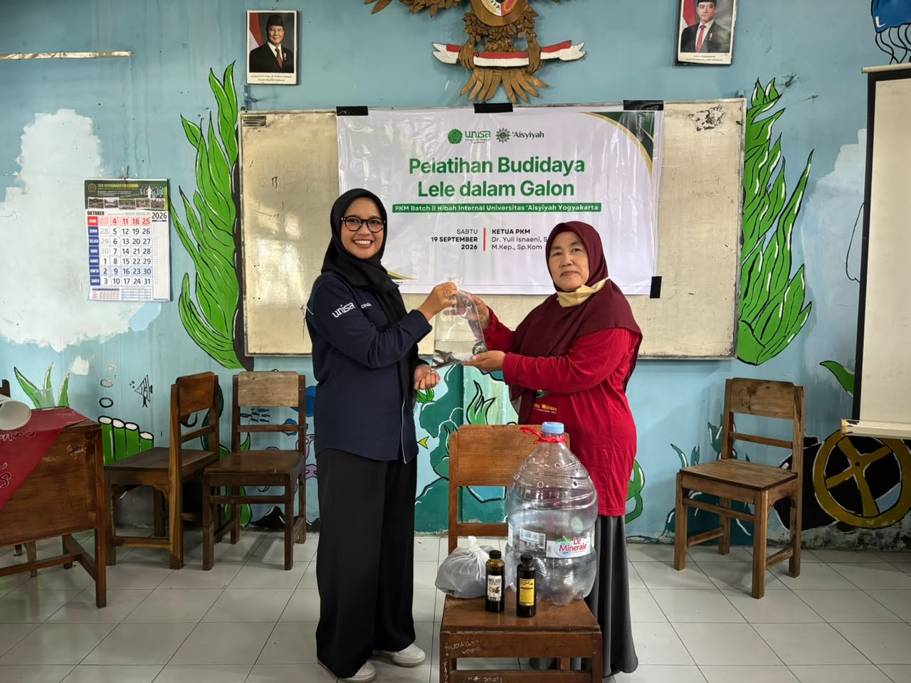 UNISA Yogyakarta Dorong Ketahanan Pangan dan Pengembangan Ekonomi lewat Budidaya Lele Galon