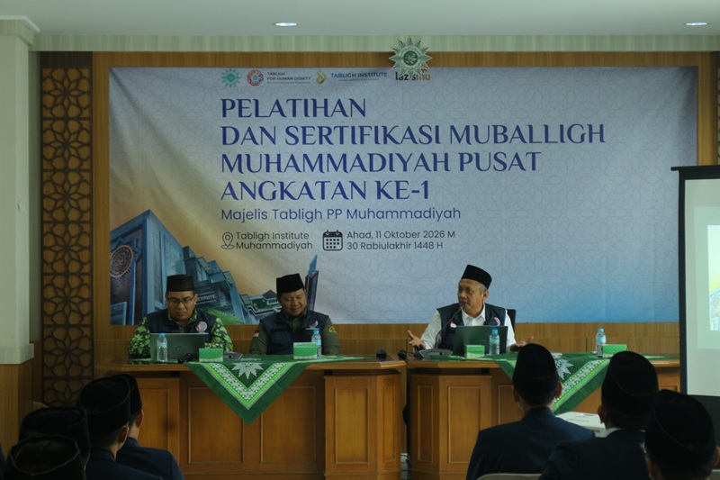 Sertifikasi Mubaligh adalah Amanah dan Ikhtiar Menyatukan Langkah Dakwah