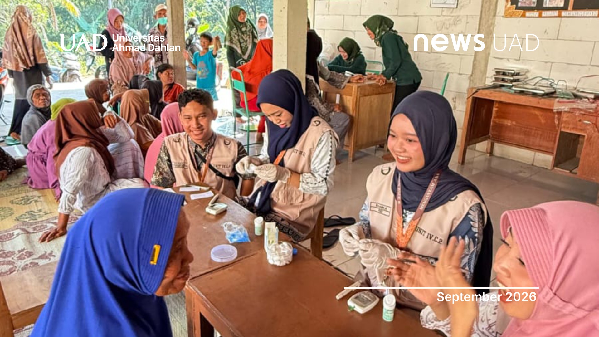 KKN UAD 159 Kenalkan CERDIK untuk Cegah Hipertensi dan Diabetes