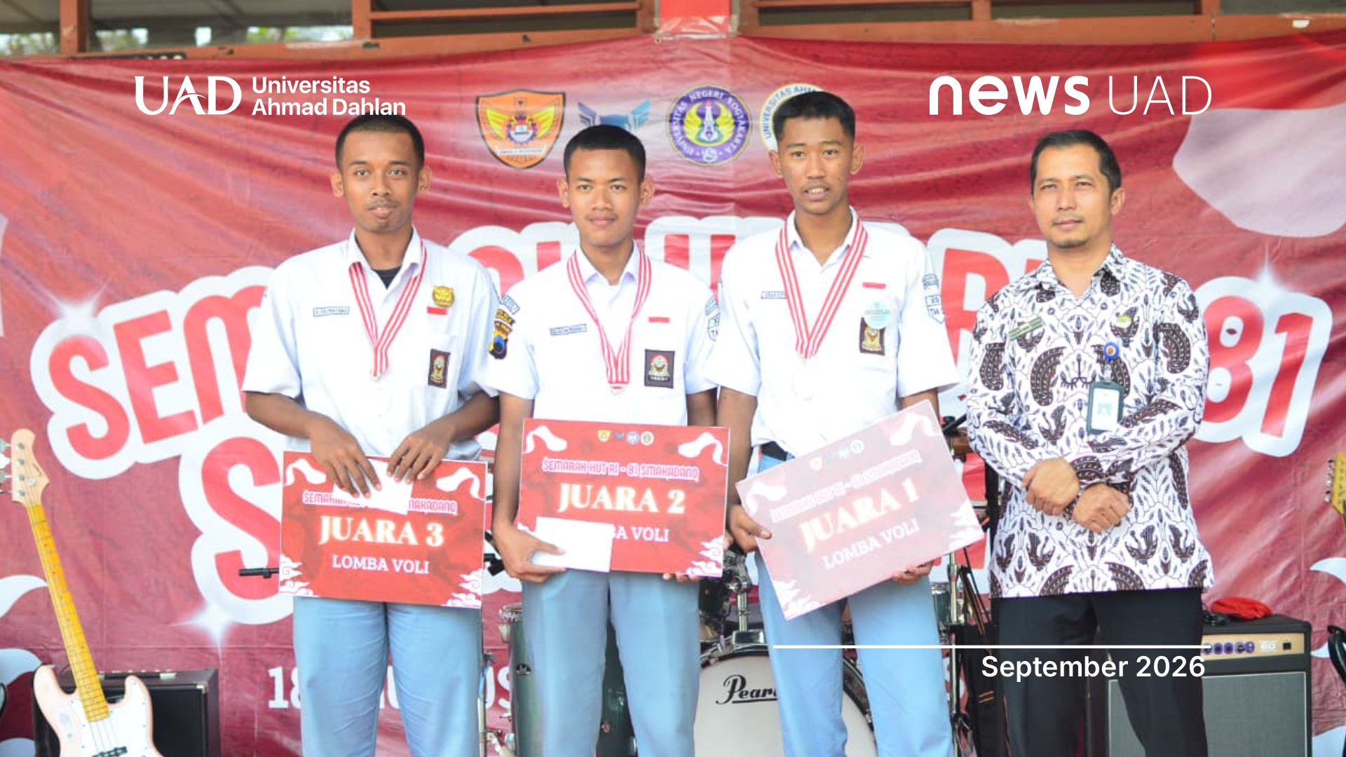 Mahasiswa KKN UAD Fasilitasi Bakat Siswa SMK N 2 Wonosari melalui Beragam Rangkaian Lomba