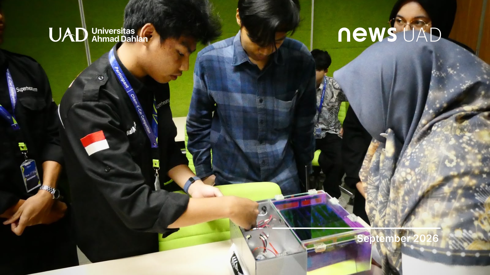 Mahasiswa UAD Raih Juara I Poster Chem-E-Car Competition di AISC x AI Series 2026
