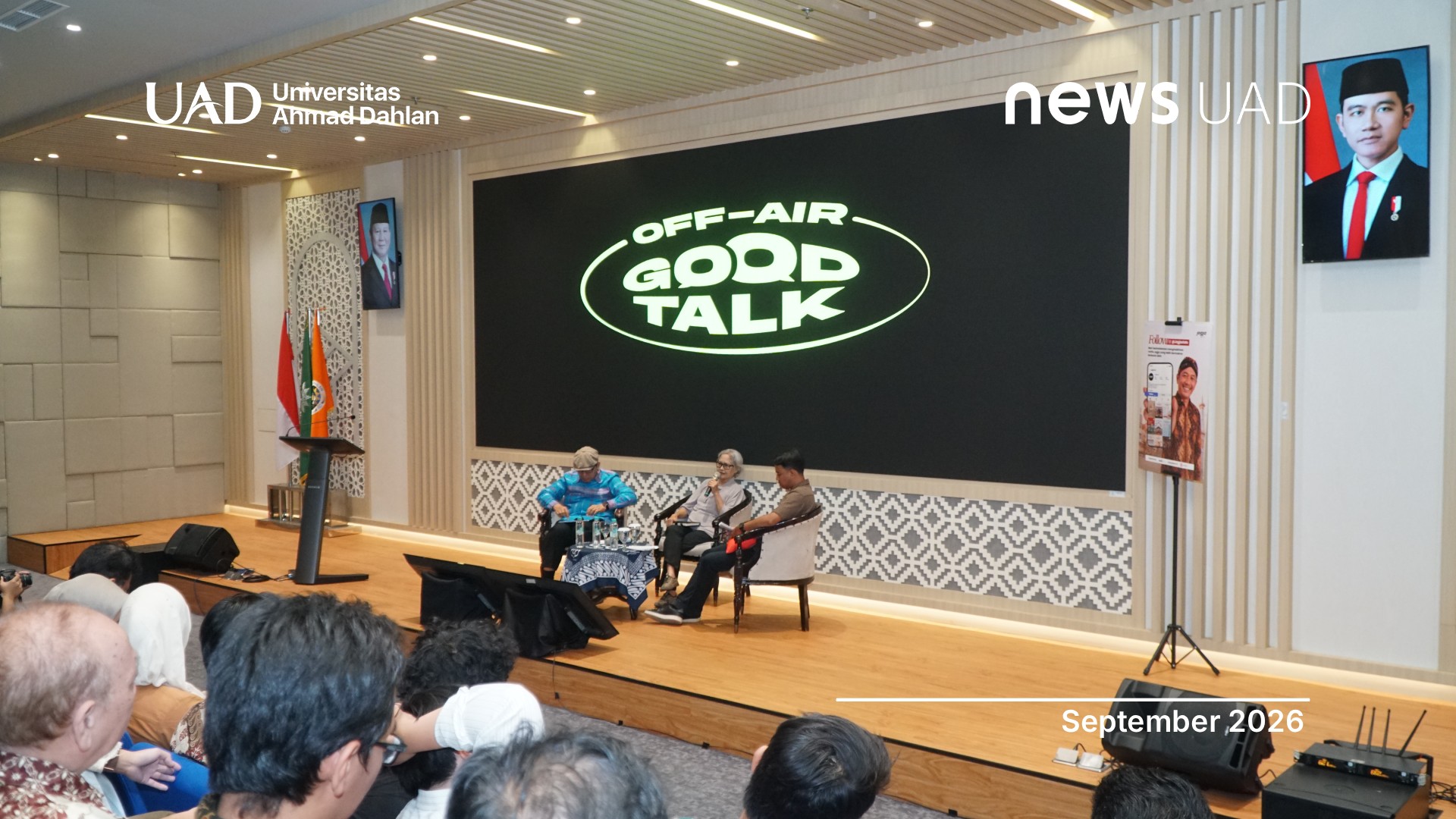 UAD Tuan Rumah Good Talk Off Air Yogyakarta, Kupas Arah Sistem Pendidikan Indonesia