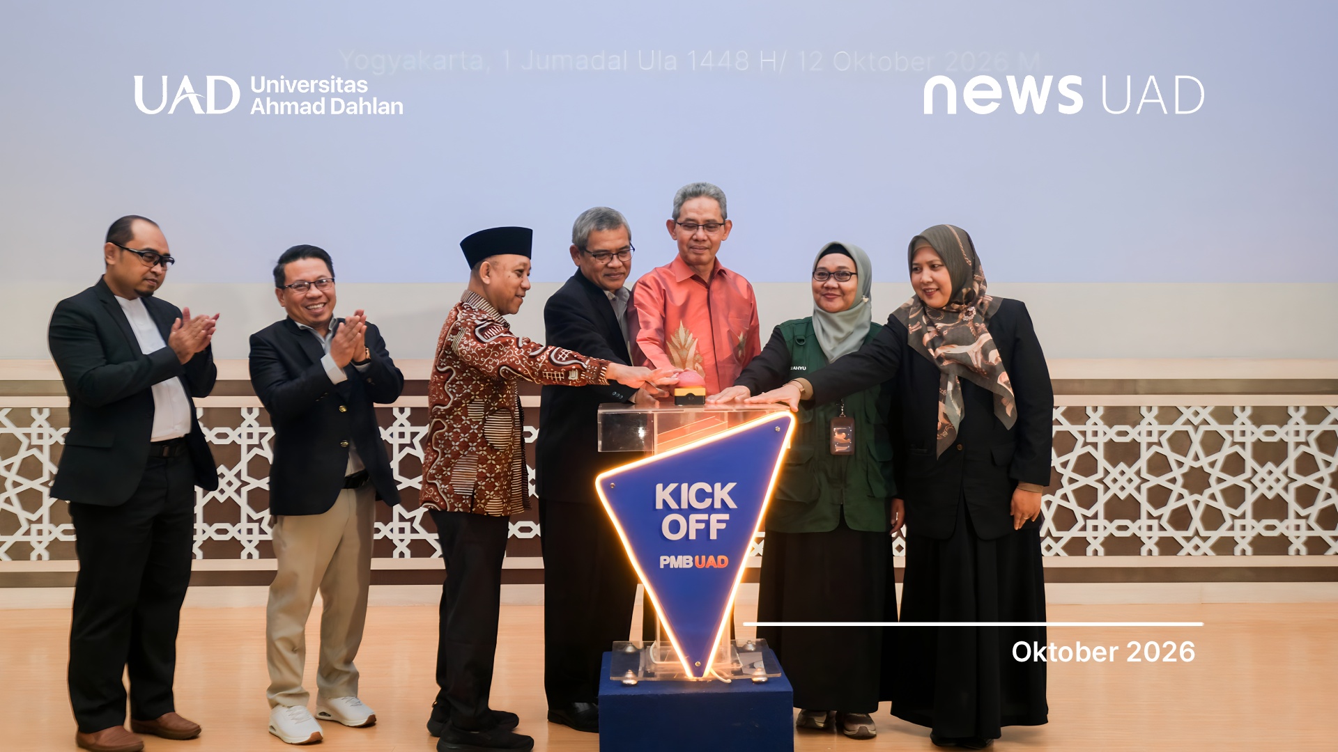 UAD Resmi Buka Penerimaan Mahasiswa Baru 2027
