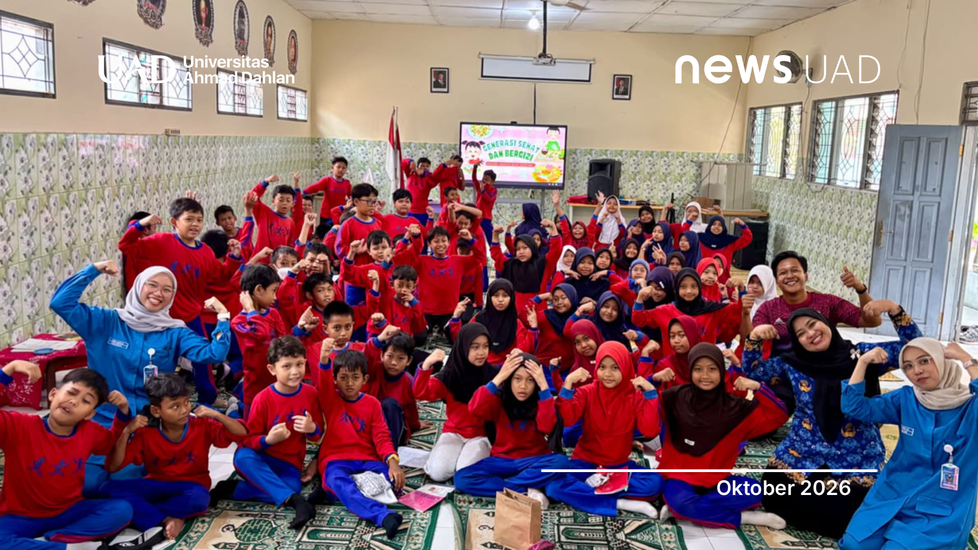 Mahasiswa Gizi UAD Gandeng Puskesmas Kotagede II Edukasi Gizi Seimbang di SDN Rejowinangun 1 