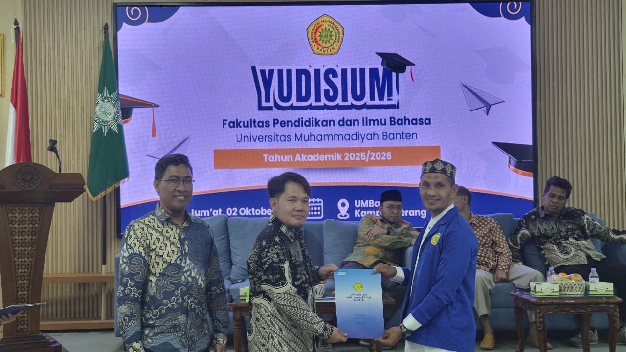 Yudisium Perdana, 15 Mahasiswa Sastra Arab UM Banten Resmi Dinyatakan Lulus