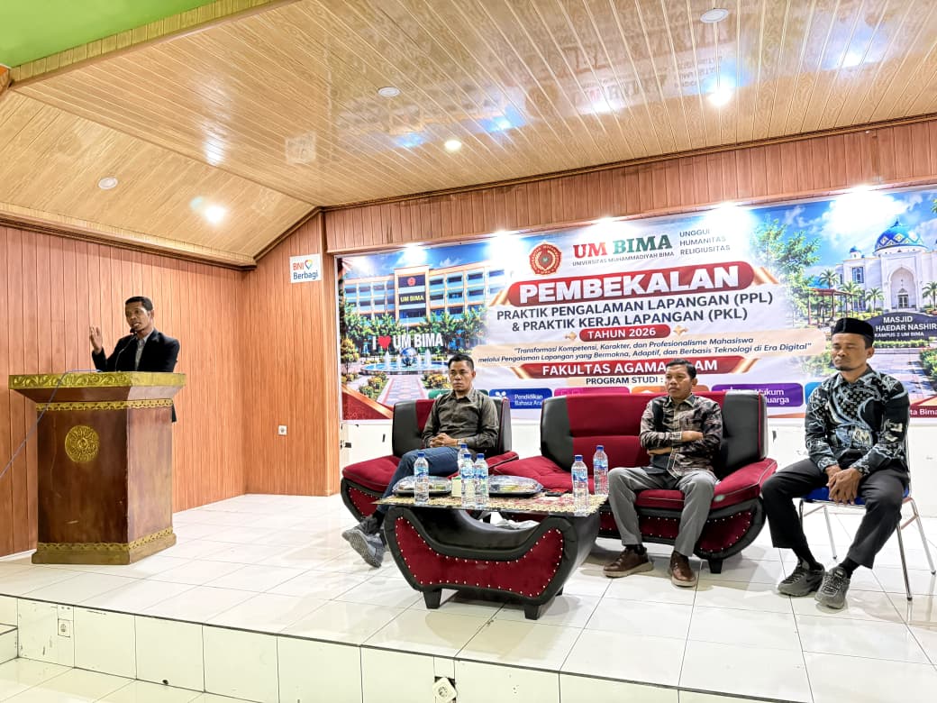 Fakultas Agama Islam (FAI) UM Bima Gelar Pembekalan PPL dan PKL, 285 Mahasiswa Siap Terjun ke Dunia Profesional Kerja