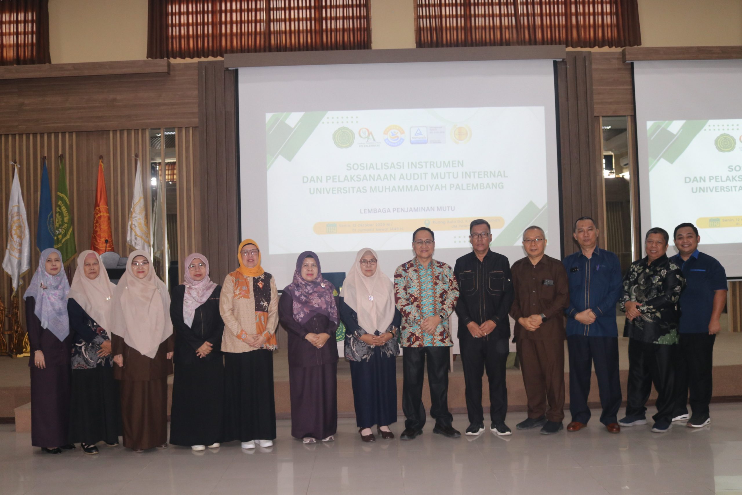 Tingkatkan Kualitas Akademik, Universitas Muhammadiyah Palembang Sosialisasikan Instrumen Audit Mutu Internal