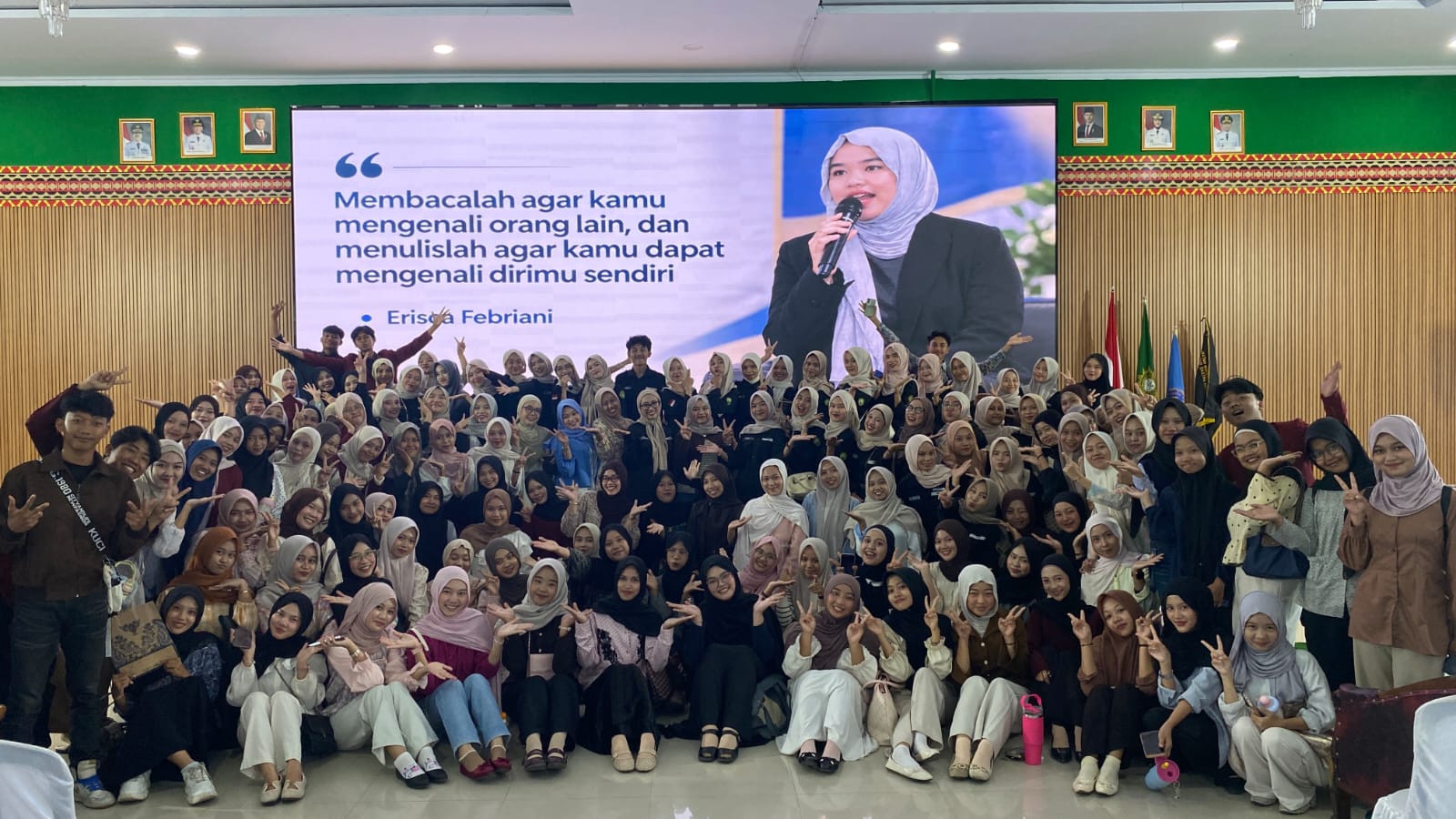 UMKO Hadirkan Erisca Febriani, Bahas Proses Kreatif dari Novel ke Layar Lebar