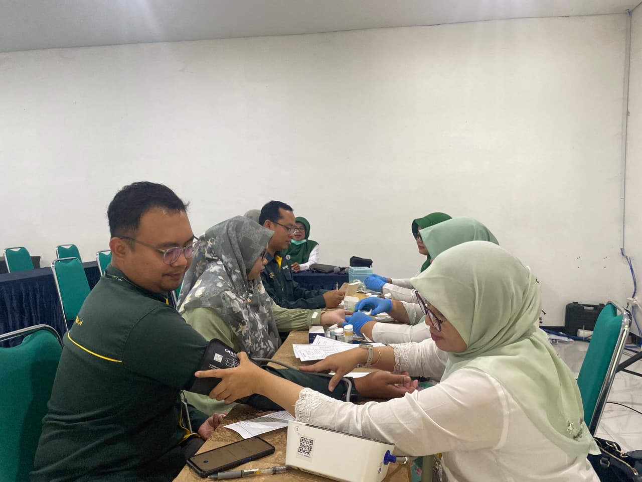 Jaga Kondisi Seluruh Pegawai, UMKU Rutin Gelar Skrining Kesehatan Berkala
