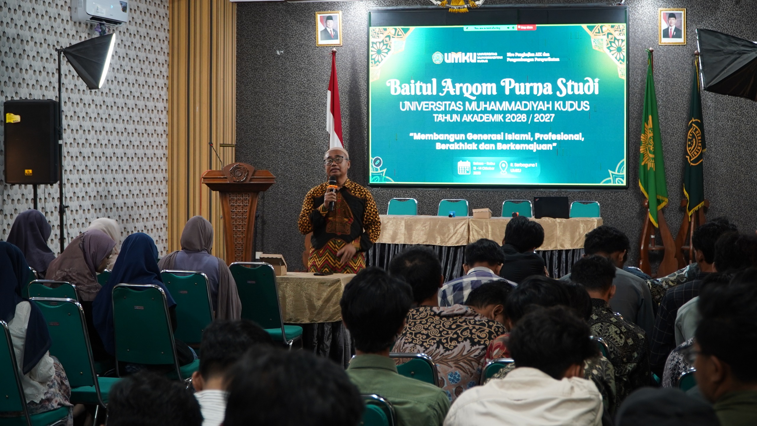 UMKU Bekali Calon Alumni Lewat Baitul Arqam Purna Studi Jelang Wisuda Ke-32