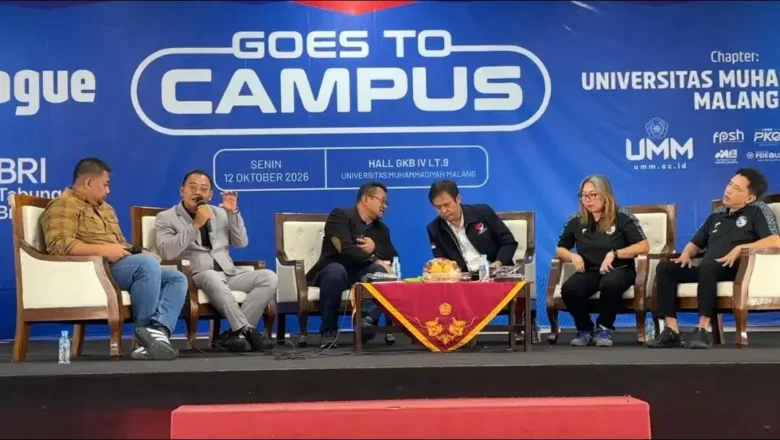 I-League Goes to Campus di UMM, Mahasiswa Dikenalkan Peluang Karier di Industri Sepak Bola