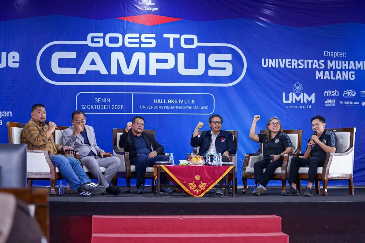 UMM Gelar Forum I League Bahas Industri Sepak Bola Modern