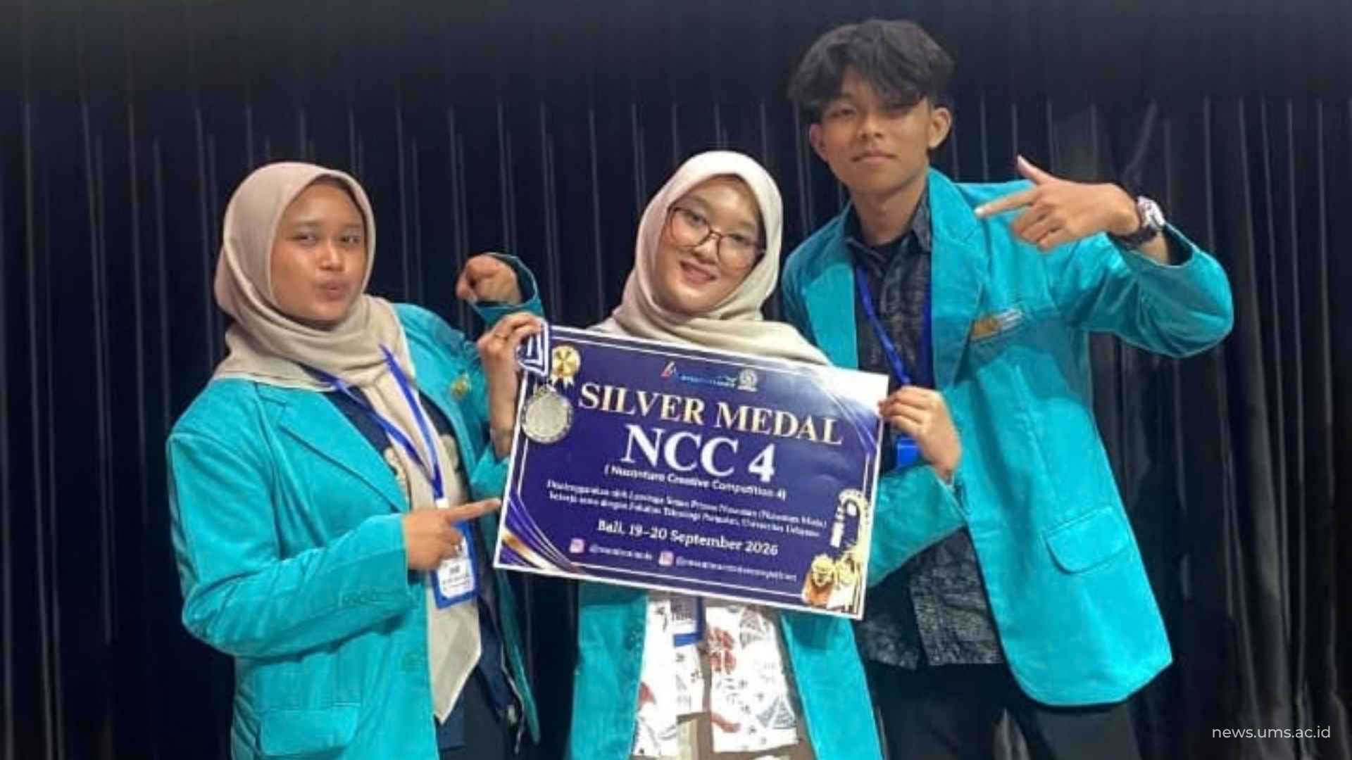 Mahasiswa UMS Raih Silver Medal NCC 4 Lewat Inovasi Pangan Berbasis Buah Kawista