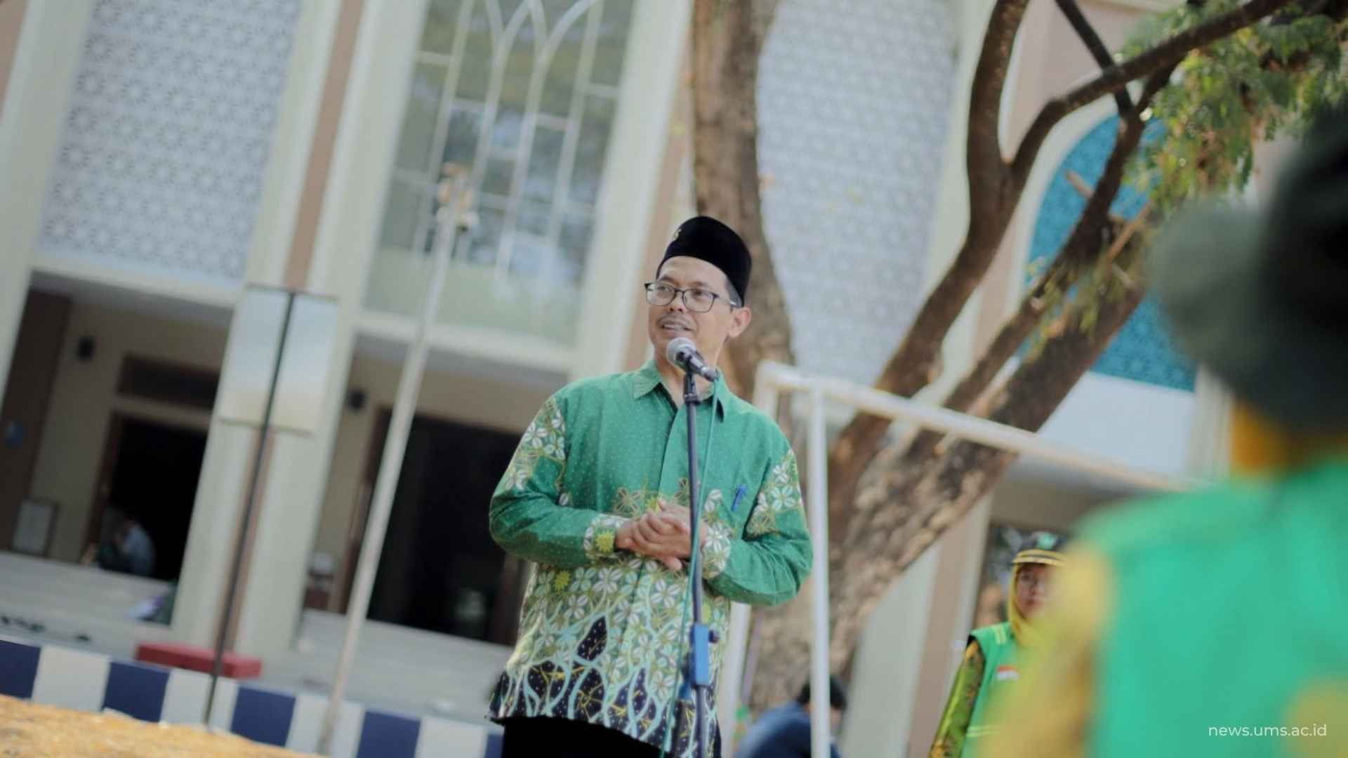 Sambutan Wakil Rektor III UMS, Dr. Mutohharun Jinan, M. Ag.