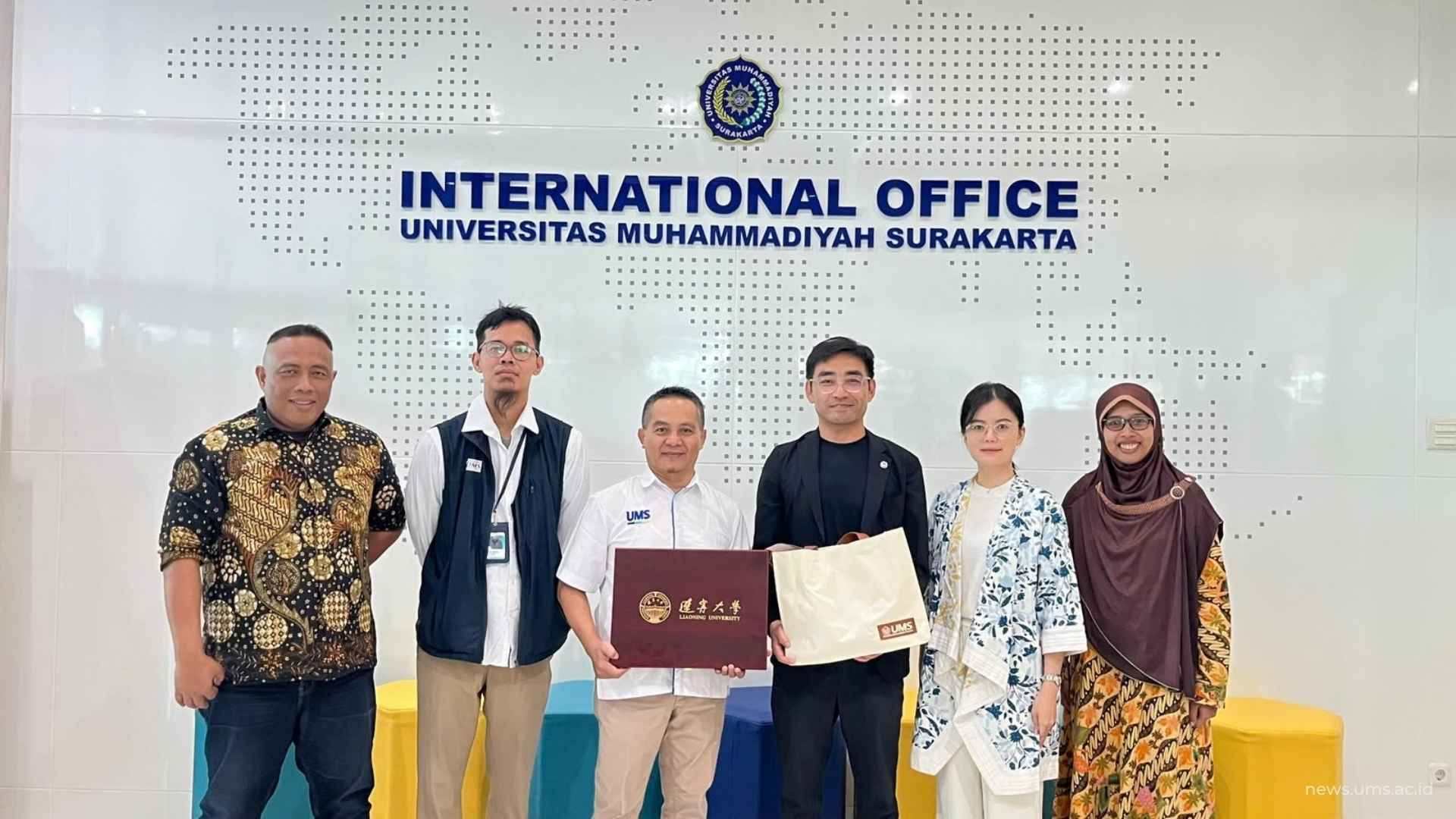 UMS dan Liaoning University Jajaki Penguatan Kerja Sama Akademik Internasional