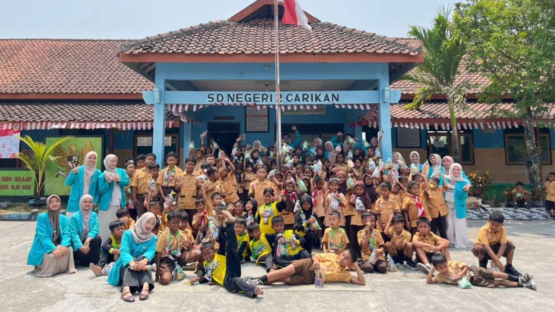 IMM Siti Munjiyah FKIP UMS Bangun Resiliensi Siswa SD melalui Edukasi Mitigasi Banjir