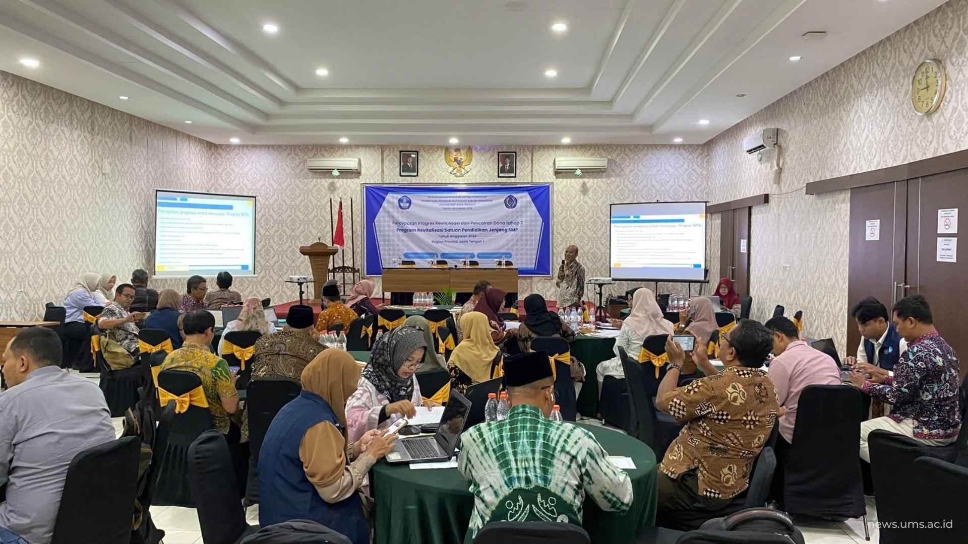 UMS Dampingi 92 Satpen Percepat Progres Program Revitalisasi SMP