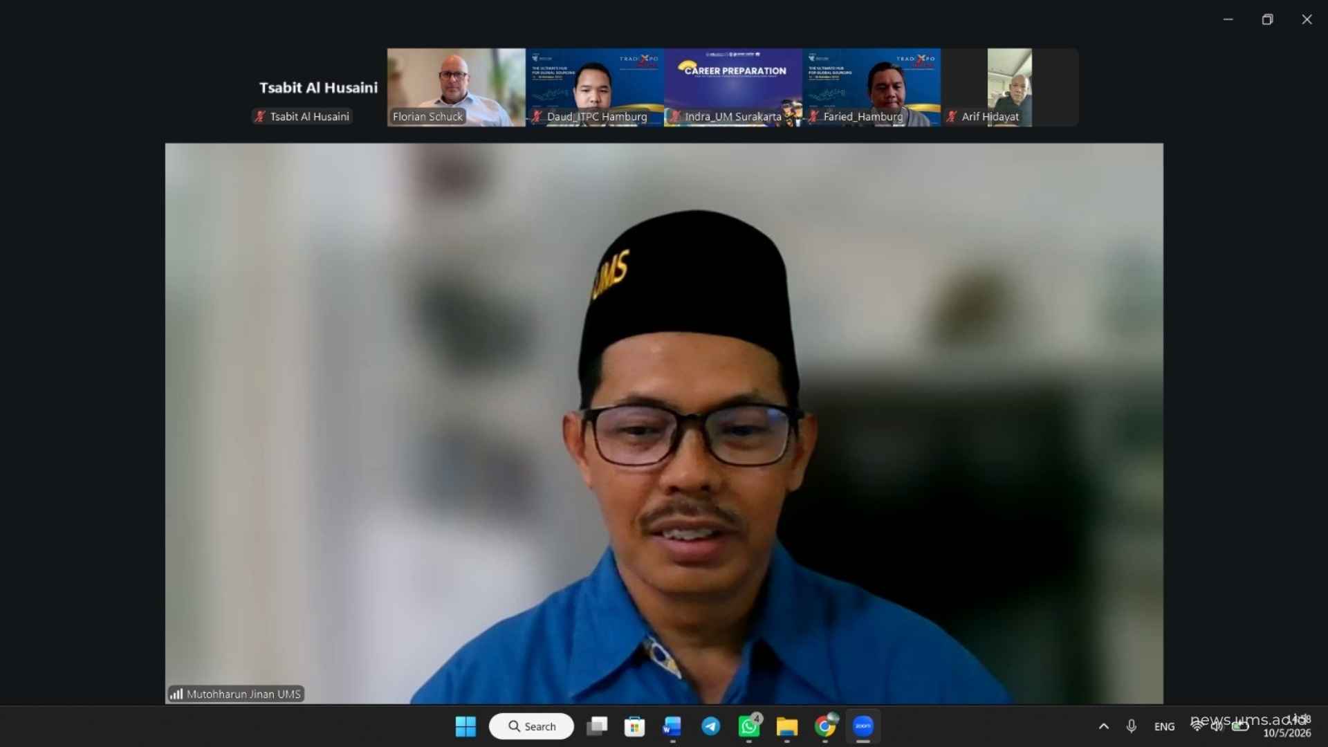 UMS Jajaki Kerja Sama ITPC Hamburg, Buka Peluang Karier Tenaga Kesehatan ke Jerman