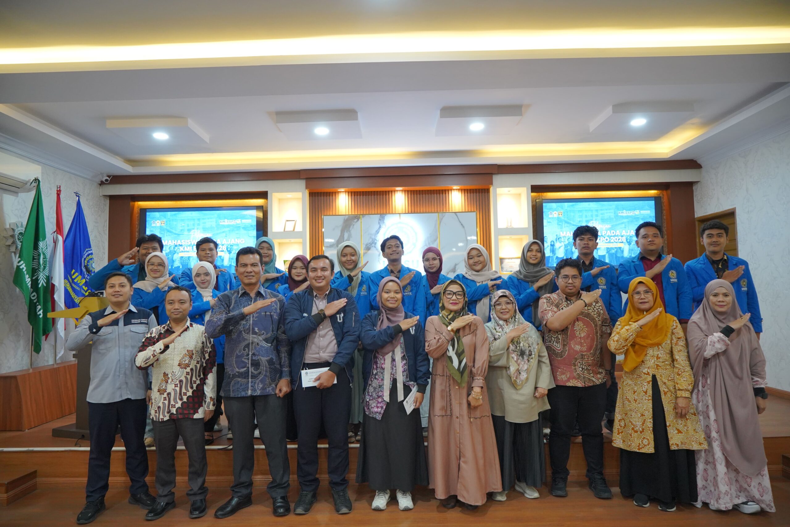UMSU Lepas Empat Tim Ikuti KMI Expo 2026 di Unesod