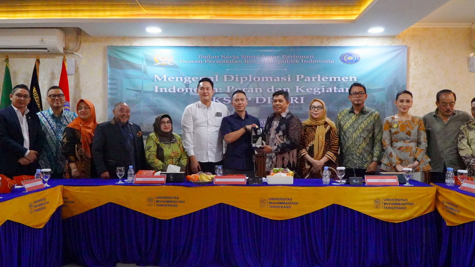 BKSAP DPR RI Sambangi UM Tangerang, Buka Peluang Kolaborasi Diplomasi Parlemen dan Dunia Akademik