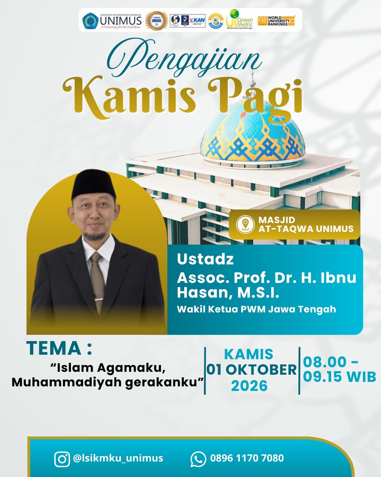 Pengajian Kamis Pagi Edisi 1 Oktober 2026