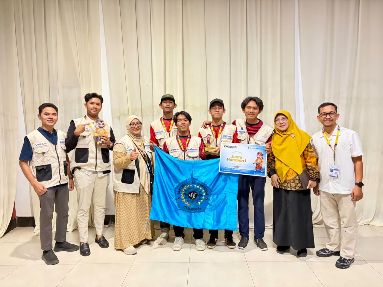 Bodri Adventure UNIMUS Raih Juara Harapan 1 KMI Award 2026, Angkat Potensi Wisata Curug Sewu ke Tingkat Nasional