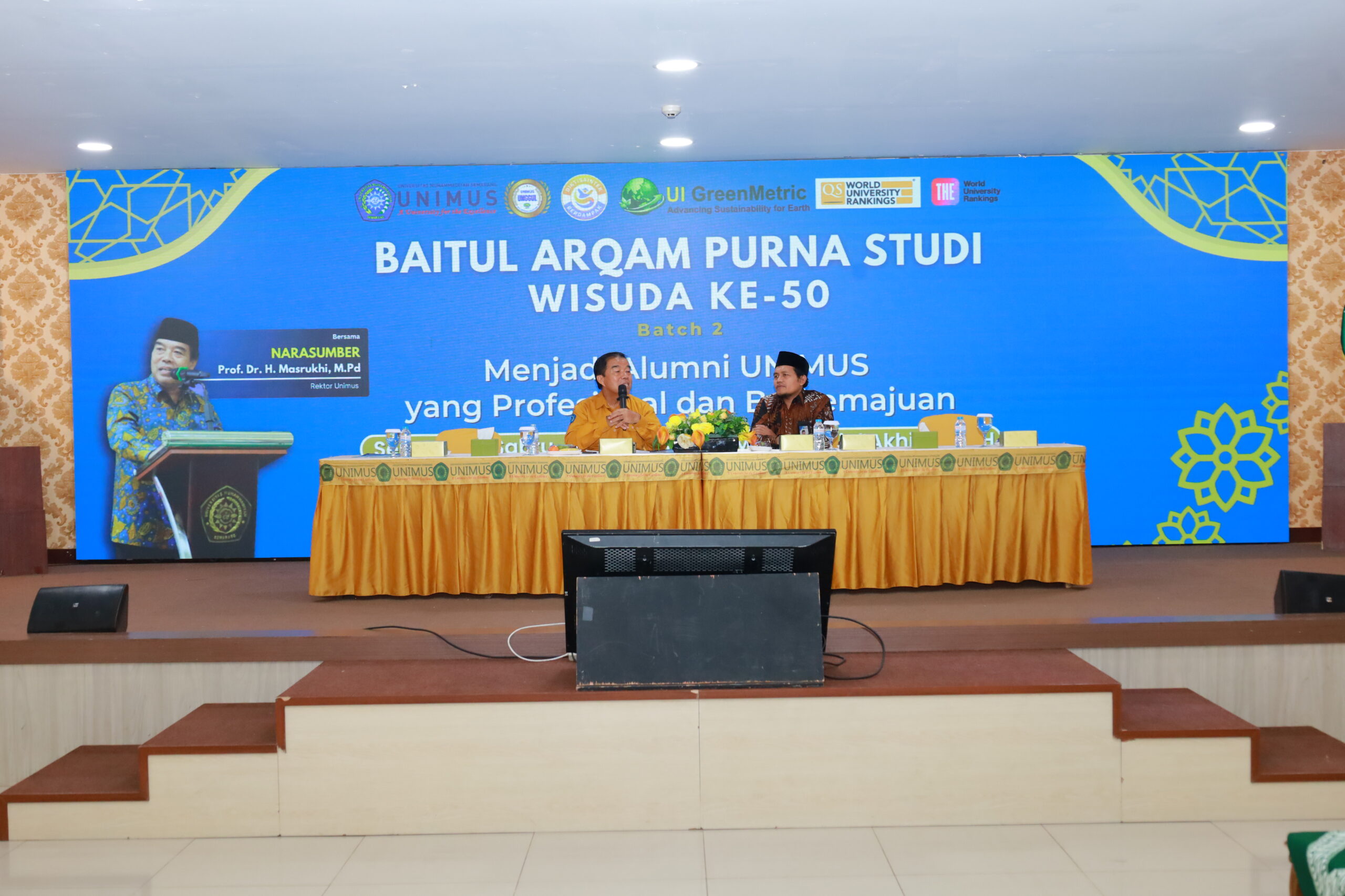 BAPS Batch 2 Wisuda ke-50 UNIMUS Perkuat Karakter Calon Alumni yang Profesional dan Berkemajuan