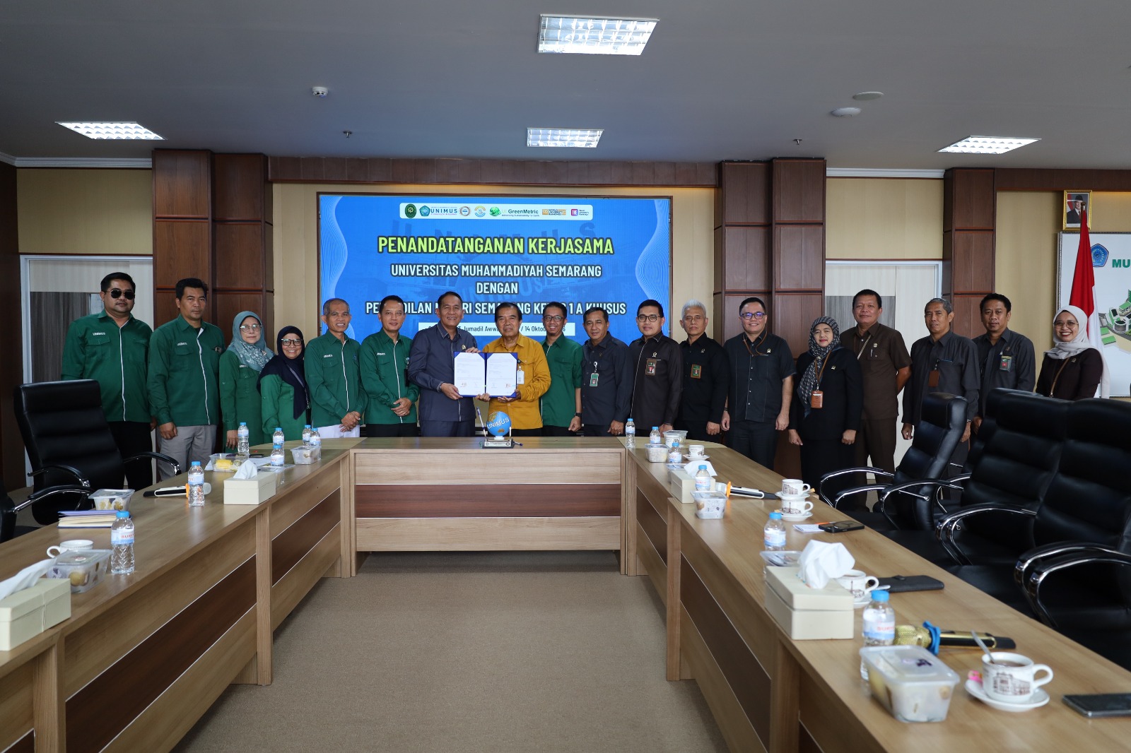 Teken MoU dengan PN Semarang, UNIMUS Dorong Kolaborasi Kedokteran Forensik dan Pendidikan Hukum