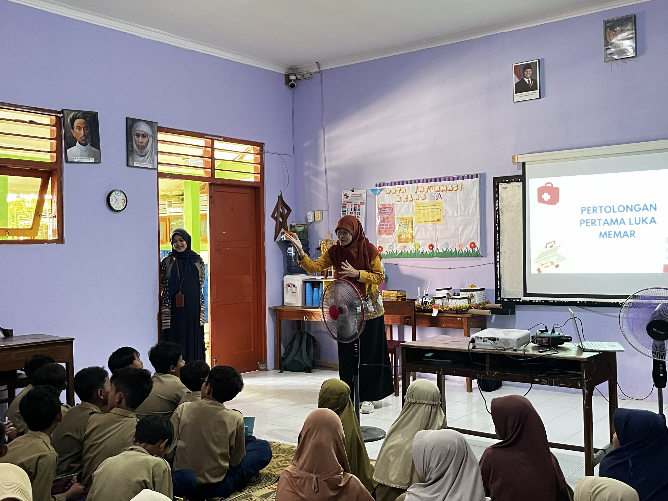 Anak-anak Jago P3K, Siswa SD Pendowoharjo Latih Obati Luka
