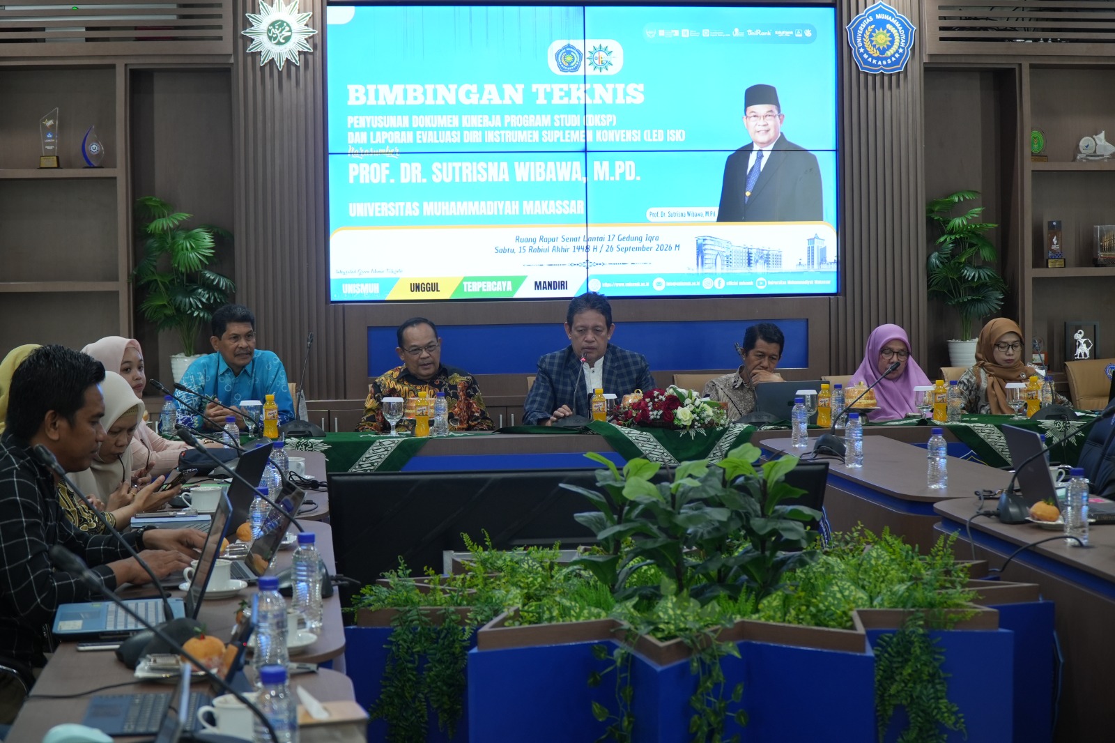 Tujuh LPTK PTMA Ikuti Bimtek Akreditasi di Unismuh Makassar