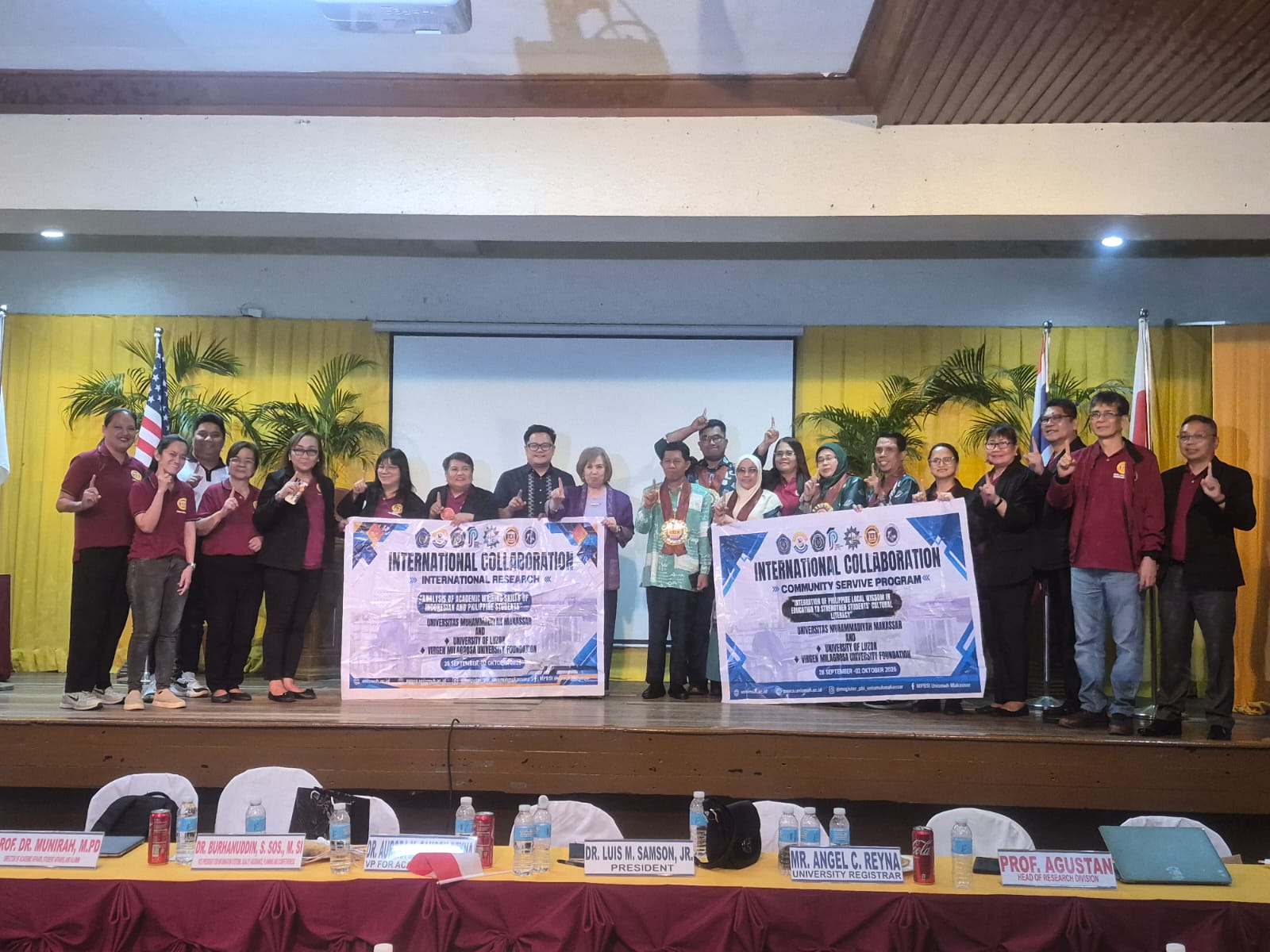 Magister PBSI Unismuh Gelar PKM Internasional, Gandeng Dua Universitas di Filipina