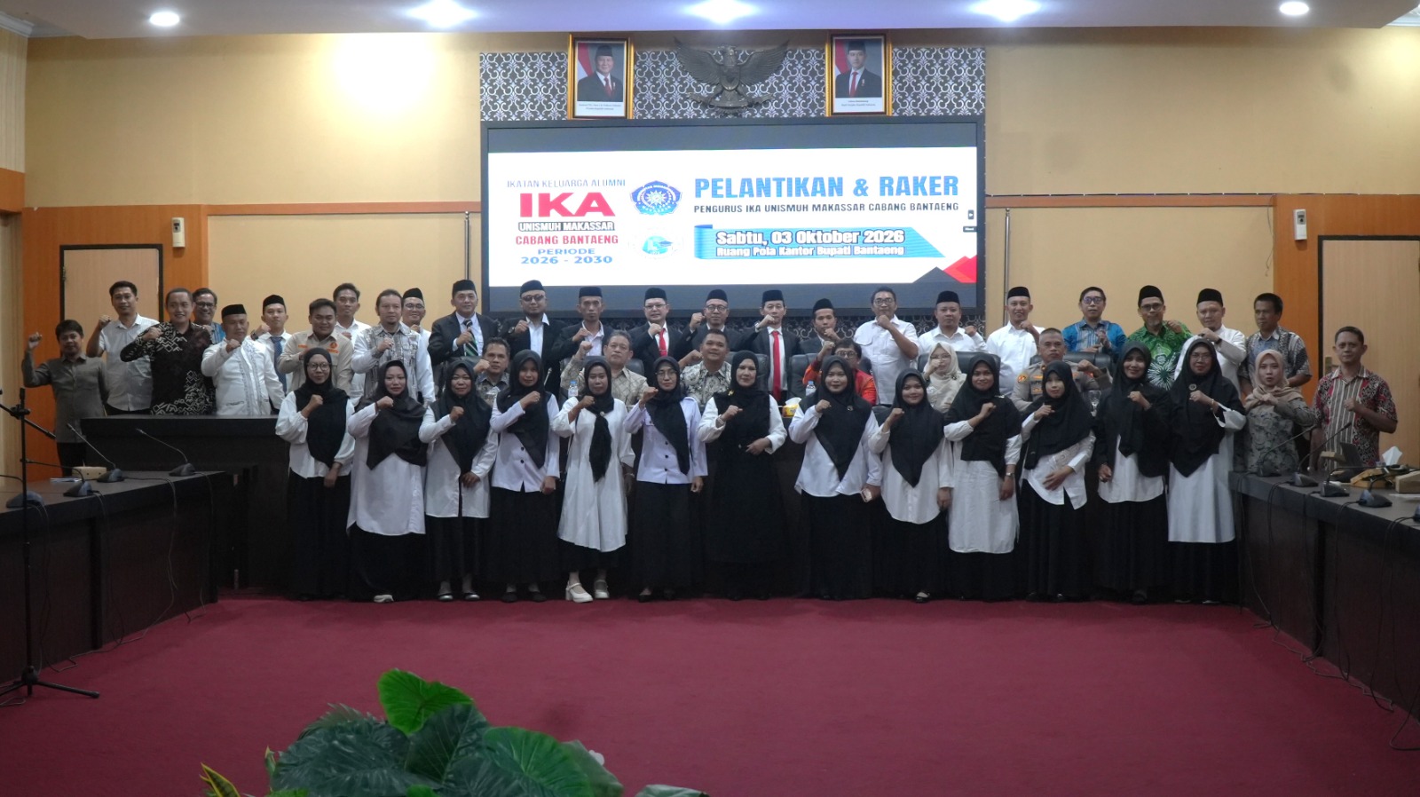 Lantik IKA Unismuh Bantaeng, Prof Andis: Petakan Potensi Alumni untuk Pembangunan Daerah