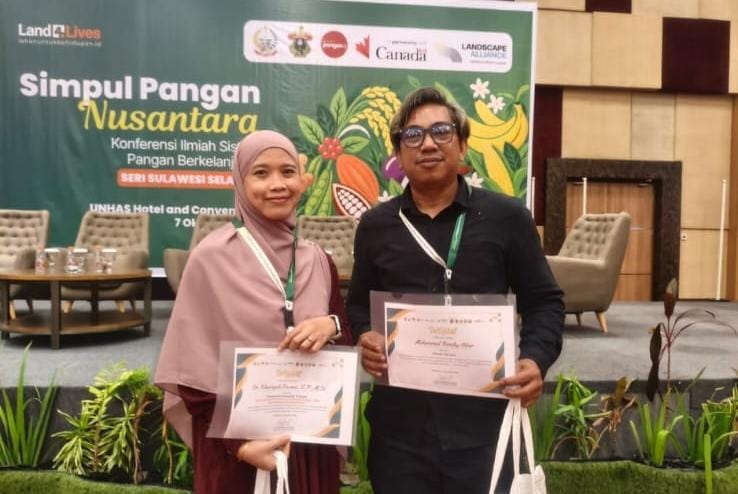 Dua Dosen Unismuh Makassar Ukir Prestasi dalam Konferensi Sistem Pangan Berkelanjutan