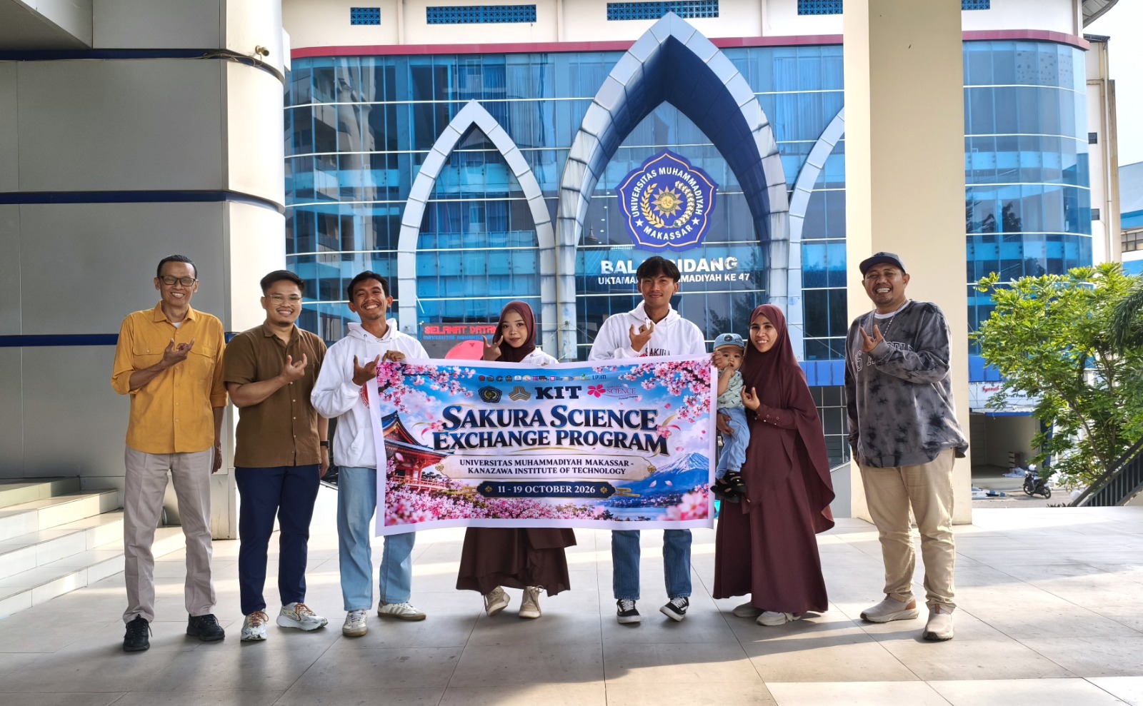 Tiga Mahasiswa Teknik Unismuh Lolos Sakura Science Program 2026 di Jepang, Ini Profil dan Prestasinya