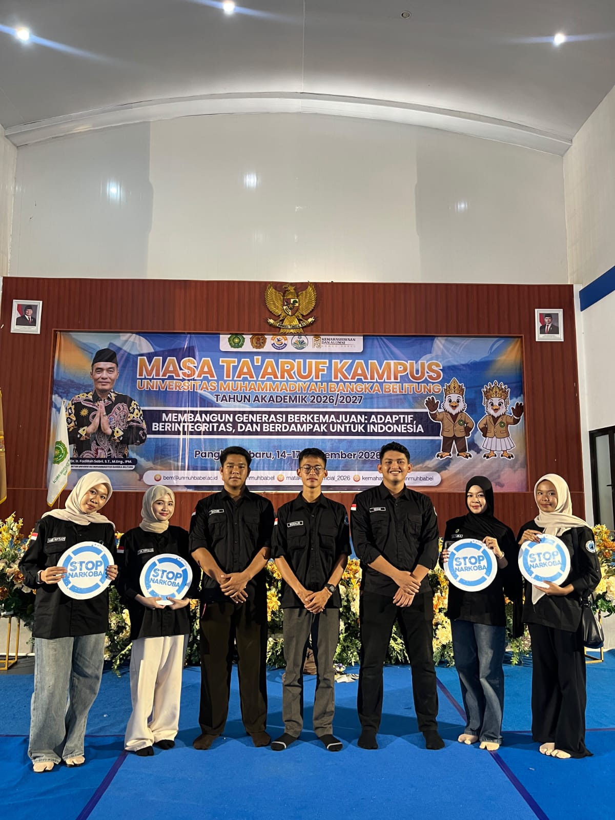Melalui Parade UKM MATAKA 2026, UKM Bina Bersinar Perkuat Edukasi Anti-Narkoba bagi Mahasiswa Baru