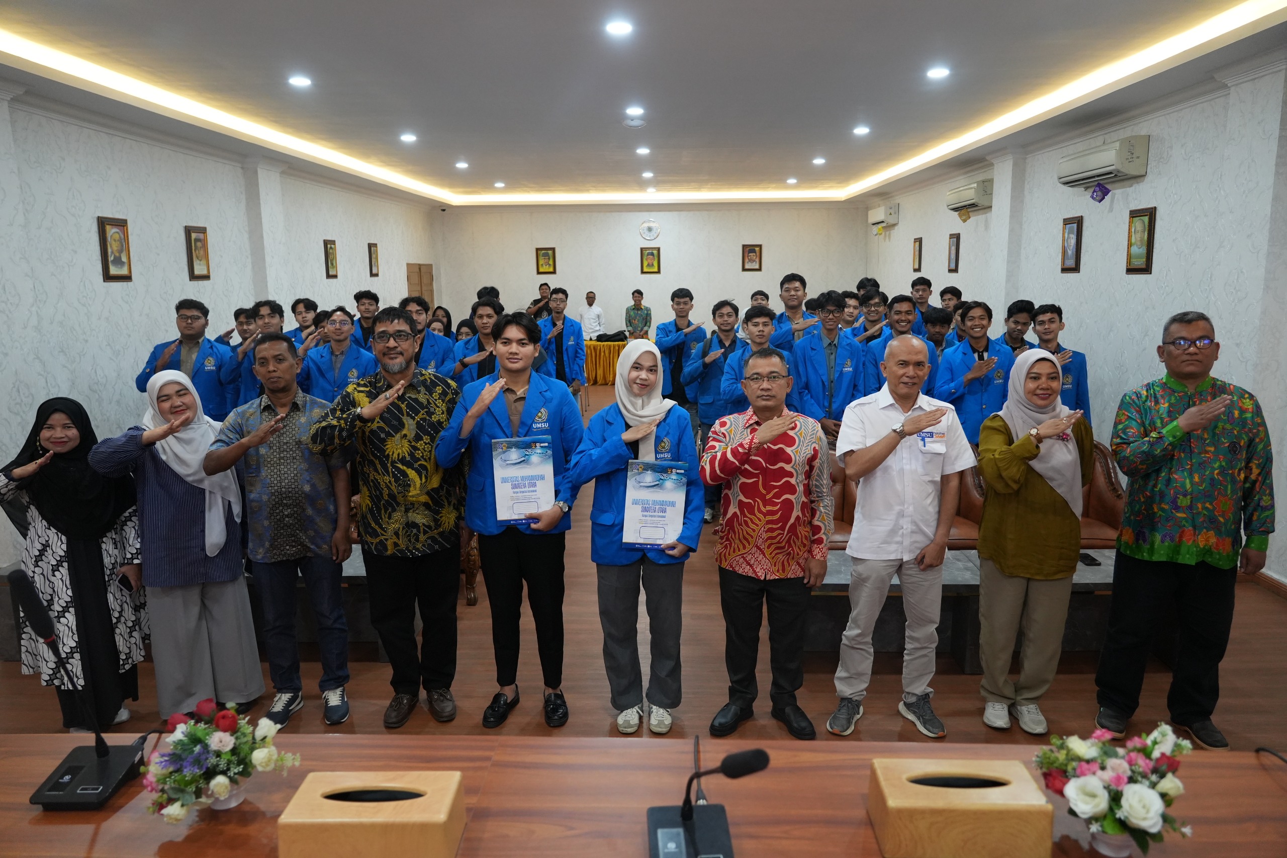 FT UMSU Lepas 46 Mahasiswa Magang Berdampak