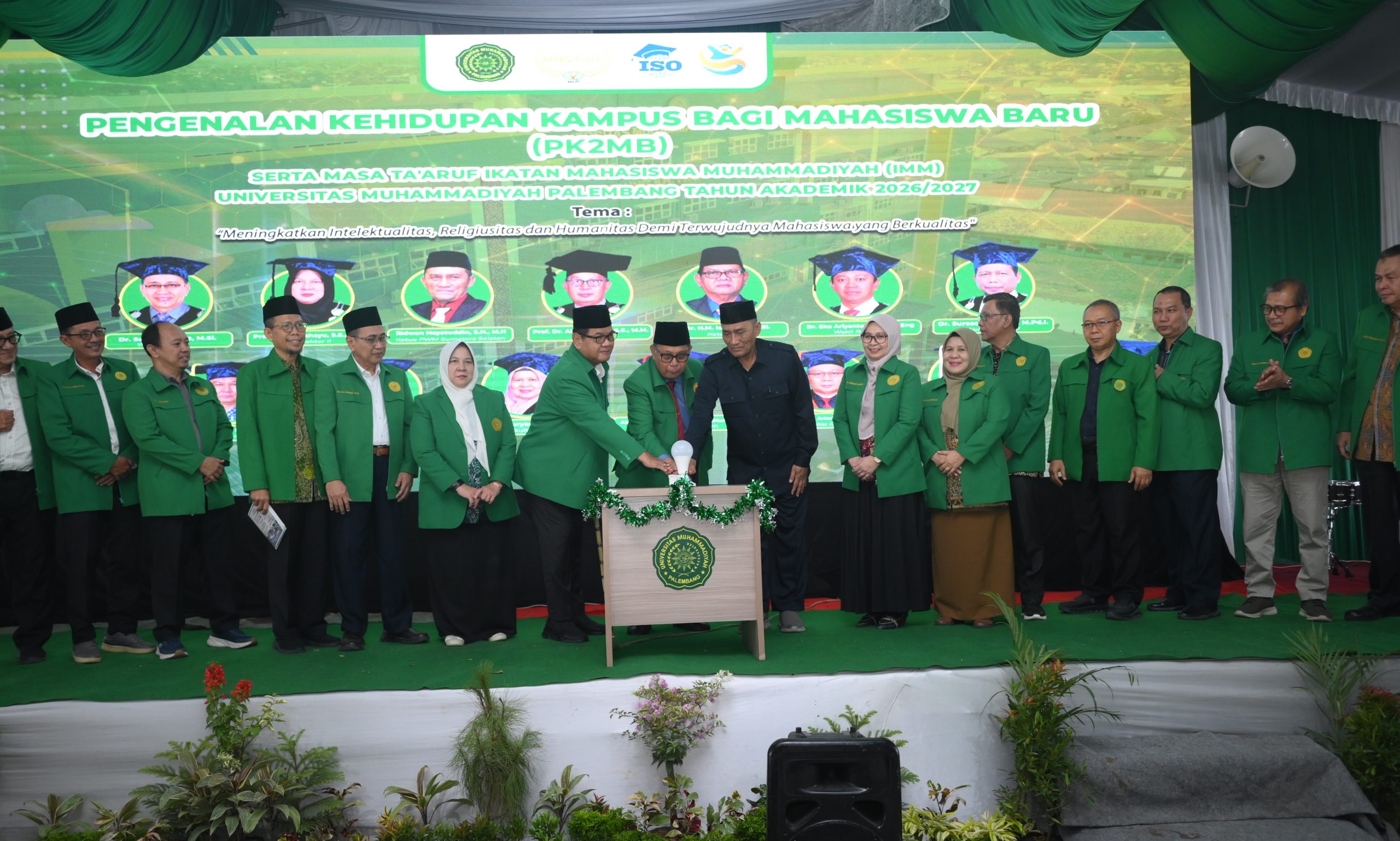 PK2MB dan Mastaf IMM Universitas Muhammadiyah Palembang Resmi Dibuka, 2416 Mahasiswa Baru Diajak Berani Ukir Prestasi
