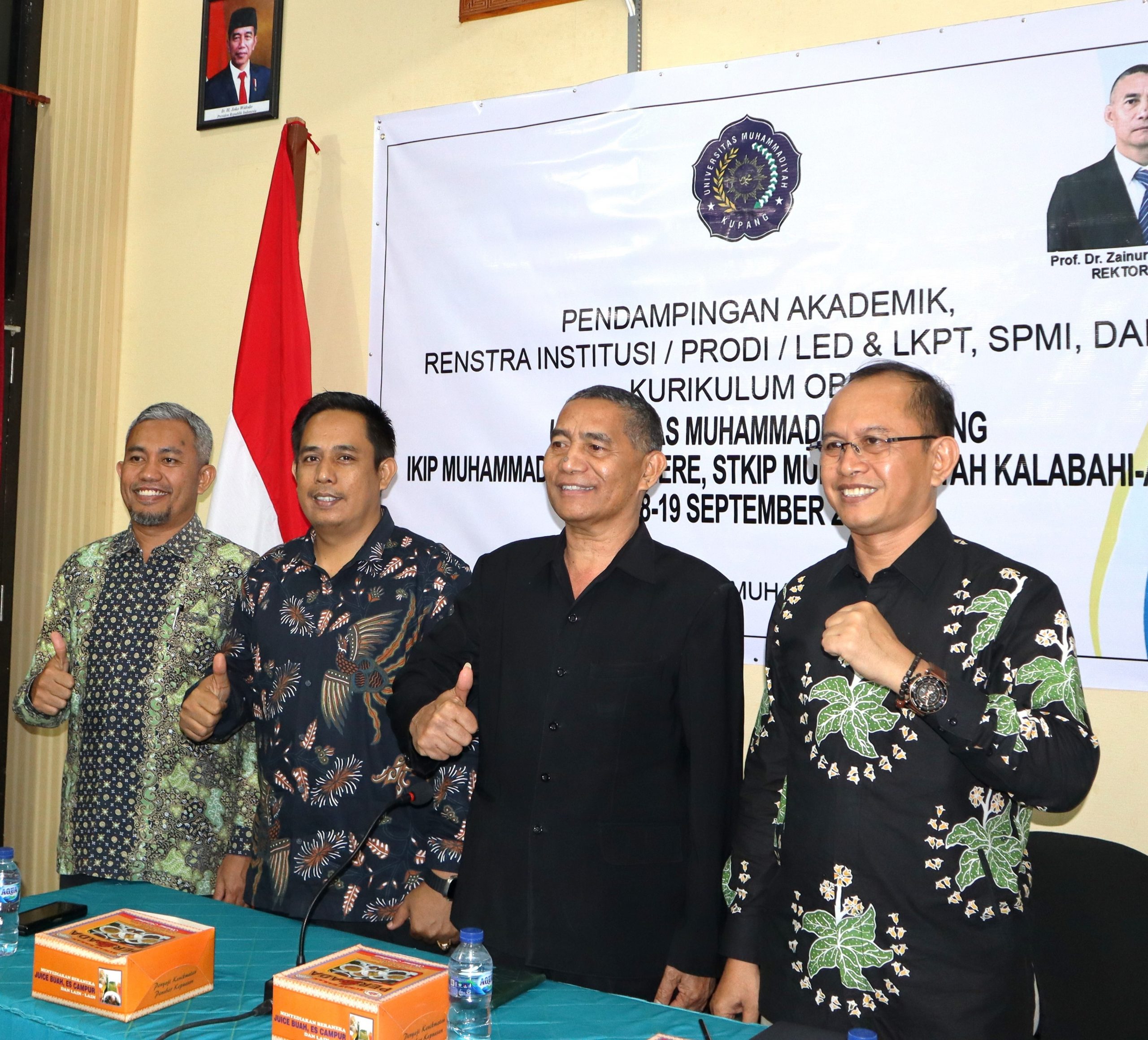 Umk Host Ptm NTT, Rektor Umk Membuka Kegiatan Pendampingan